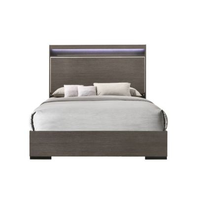 Escher Bed Frames 27650Q Gray By Acme Furniture