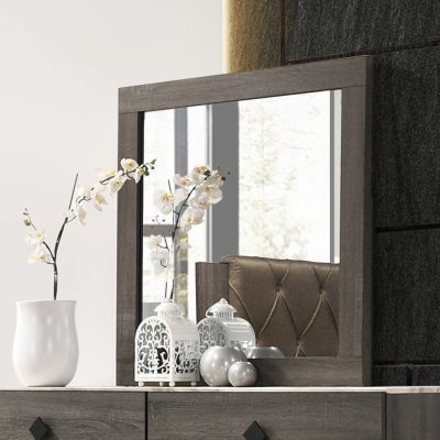 Avantika Mirror 27674 Gray By Acme Furniture