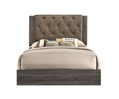 Avantika Bed Frames 27677EK Gray By Acme Furniture