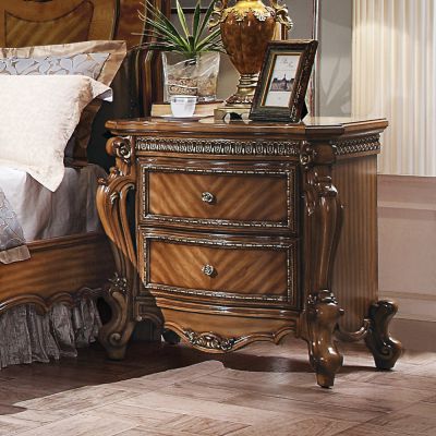 Picardy Nightstand 27843 Oak By Acme Furniture