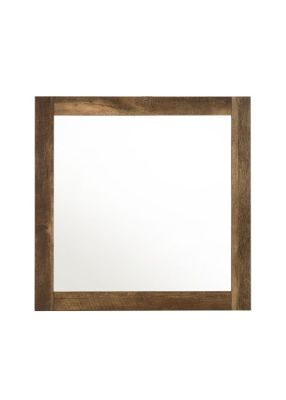 Morales Mirror 28594 Oak By Acme Furniture