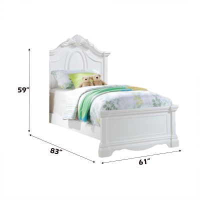 Estrella Youth Bedframes 30235F White By Acme Furniture