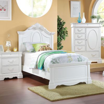 Estrella Youth Bedframes 30235F White By Acme Furniture