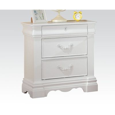 Estrella Youth Nightstand 30243 White By Acme Furniture