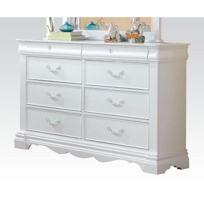 Estrella Youth Dresser 30245 White By Acme Furniture