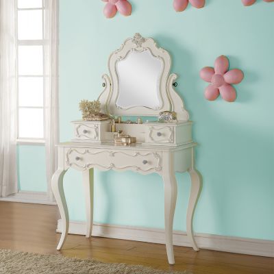 Edalene Youth Desk 30516 Pearl By Acme Furniture