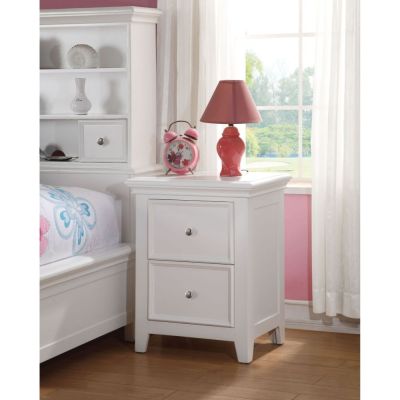 Lacey Youth Nightstand 30599 White By Acme Furniture