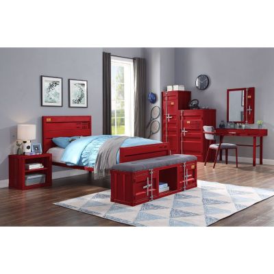 Cargo Youth Bedframes 35950T Red By Acme Furniture