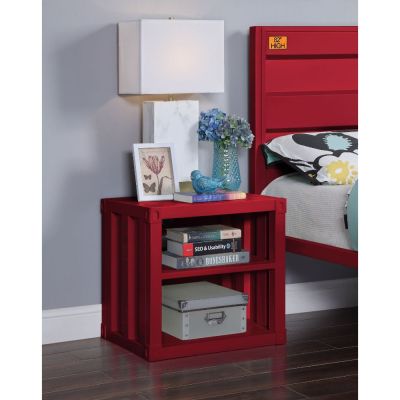 Cargo Youth Nightstand 35951 Red By Acme Furniture