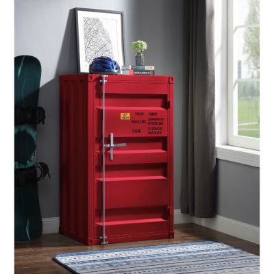 Cargo Youth Chest 35954 Red By Acme Furniture