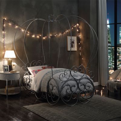 Priya Youth Bedframes 37190T Silver By Acme Furniture