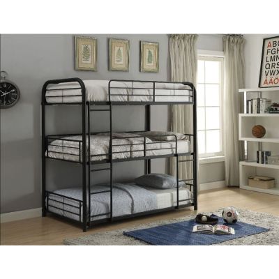 Cairo Youth Bunk Bed 37330 Black By Acme Furniture