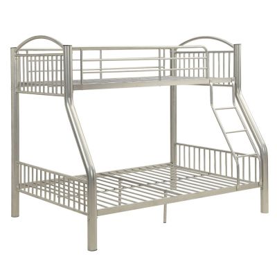 Cayelynn Youth Bunk Bed 37380SI Silver By Acme Furniture