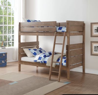 Ranta Youth Bunk Bed 37400 Oak By Acme Furniture