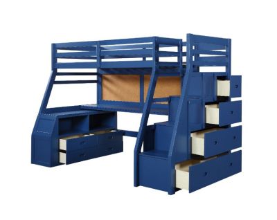 Jason II Youth Loft Bed 37455 Blue By Acme Furniture