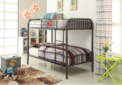 Bristol Youth Bunk Bed 37535 Gunmetal By Acme Furniture