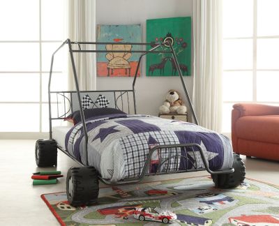 Xander Youth Bedframes 37640T Gunmetal By Acme Furniture