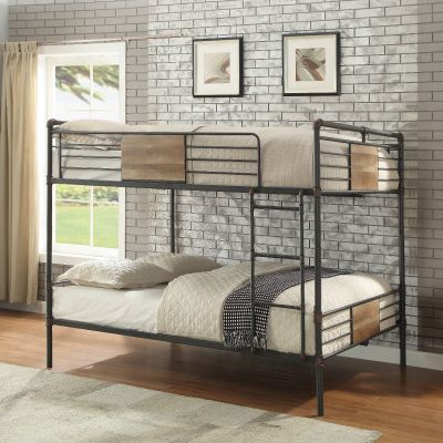 Brantley Youth Bunk Bed 37720 Black By Acme Furniture