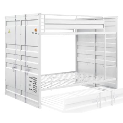 Cargo Youth Bunk Bed 37885 White By Acme Furniture