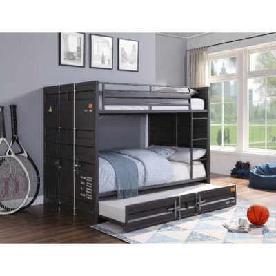 Cargo Youth Bunk Bed 37895 Gunmetal By Acme Furniture