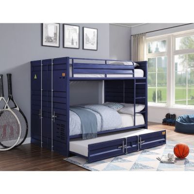 Cargo Youth Bunk Bed 37905 Blue By Acme Furniture