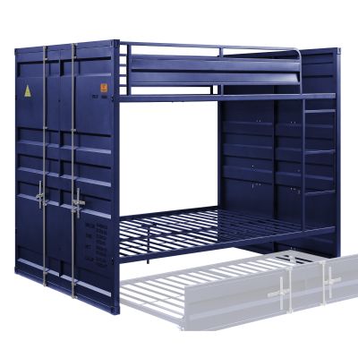 Cargo Youth Bunk Bed 37905 Blue By Acme Furniture