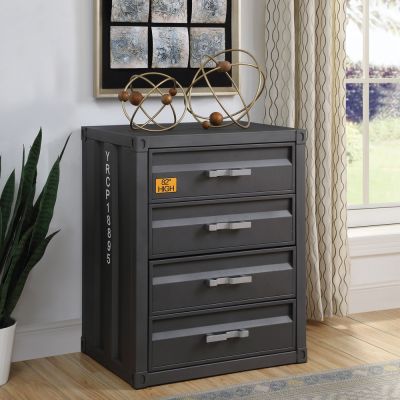 Cargo Chest 37956 Gunmetal By Acme Furniture