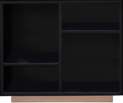 Prescott Book Shelf 37985 Black By Acme Furniture