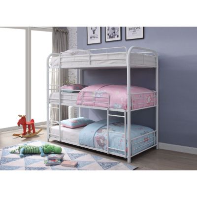 Cairo Youth Bunk Bed 38115 White By Acme Furniture