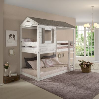 Darlene Youth Bunk Bed 38135 White By Acme Furniture