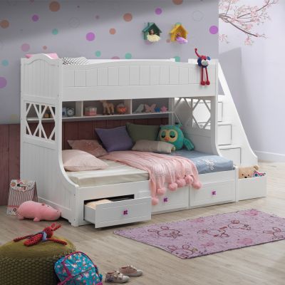 Meyer Youth Bunk Bed 38150 White By Acme Furniture