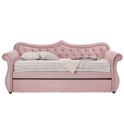 Adkins Youth Daybed 39420 Pink By Acme Furniture