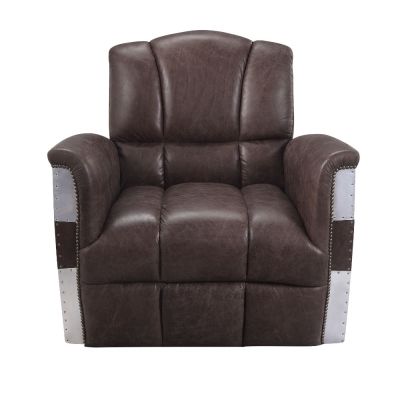 Brancaster Accent Chair 59716 Brown By Acme Furniture