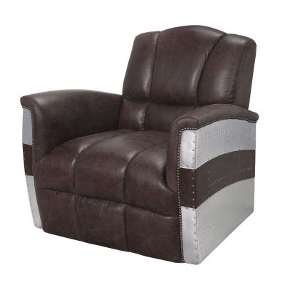 Brancaster Accent Chair 59716 Brown By Acme Furniture