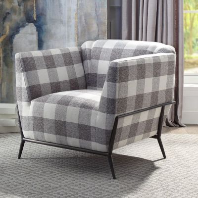 Niamey II Accent Chair 59725 Black By Acme Furniture