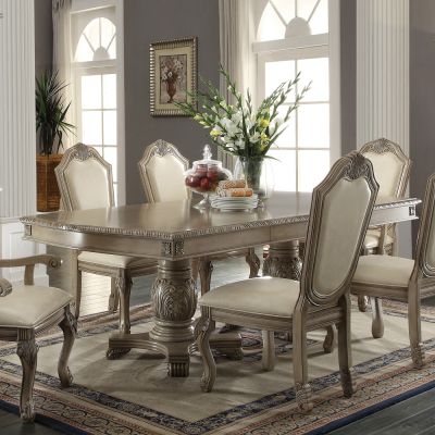 Chateau De Ville Dining Table 64065A White By Acme Furniture