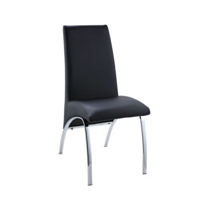 Pervis Side Chair 71112 Black By Acme Furniture