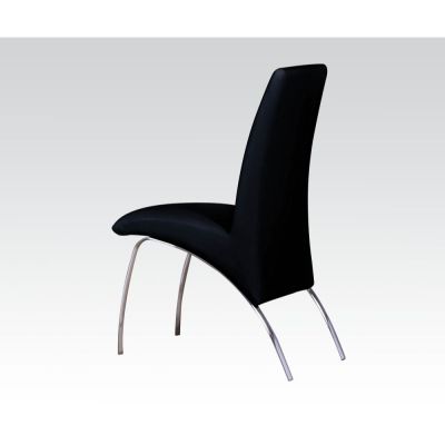 Pervis Side Chair 71112 Black By Acme Furniture