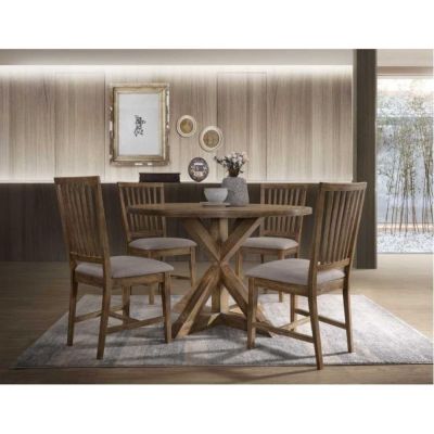 Wallace II Dining Table 72310 Oak By Acme Furniture