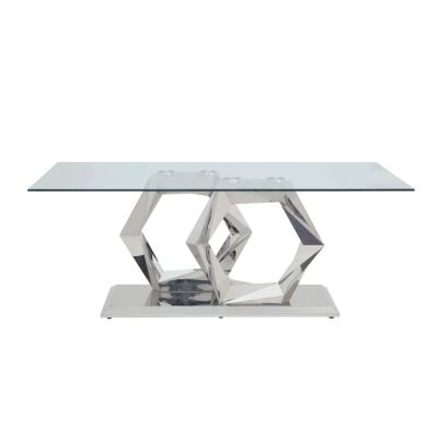 Gianna Dining Table 72470 Glass By Acme Furniture