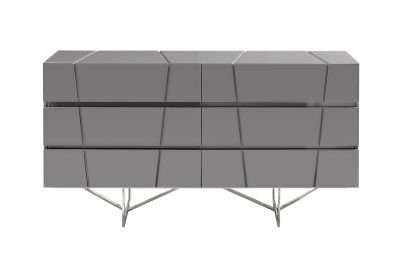 Modrest Chrysler Modern Grey Dresser