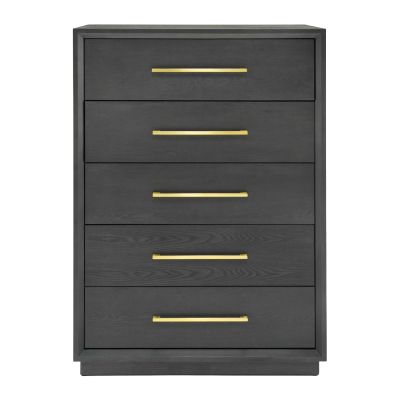 Modrest Manhattan- Contemporary Grey and Gold Chest