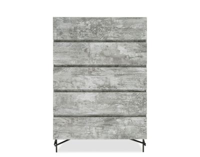 Nova Domus Aria - Italian Modern Multi Grey with texture Chest