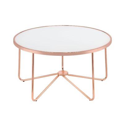 Alivia Coffee & End Table 81835 Gold By Acme Furniture