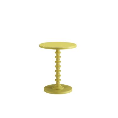 Acton Accent Table 82802 Yellow By Acme Furniture