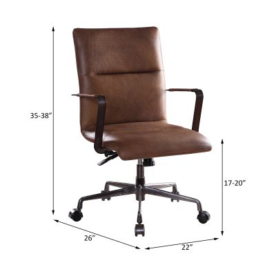 Indra Office Chair 92568 Vintage By Acme Furniture