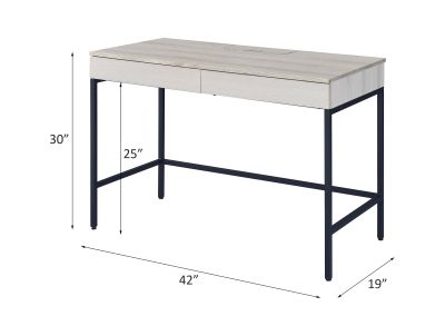 Wendral Desk 92670 Black By Acme Furniture