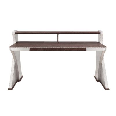 Brancaster Desk 92857 Brown By Acme Furniture