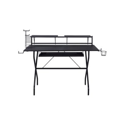 Hartman Gaming Desk 92870 Black By Acme Furniture