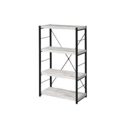 Jurgen Book Shelf 92917 White By Acme Furniture